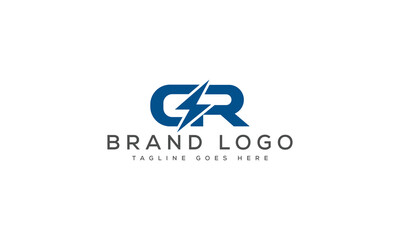 Creative CR logo for Branding  and Startups.