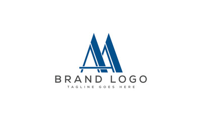 Creative AA logo for Branding  and Startups.