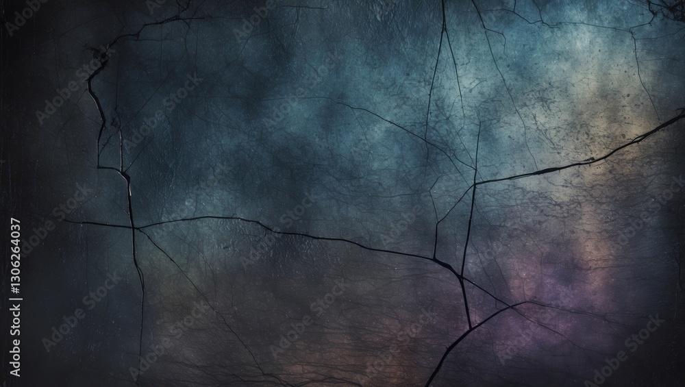 Poster texture of a distressed and weathered background with scratches and cracks