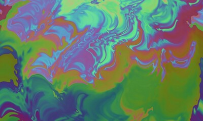Vibrant Abstract Liquid Flow Design for Backgrounds