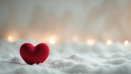 Fototapeta premium Festive background featuring a heart at the center