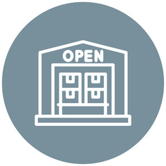 Warehouse Opened Icon