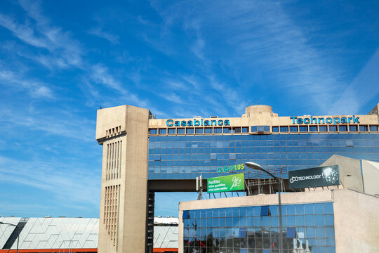 Technopark building in Casablanca, Morocco