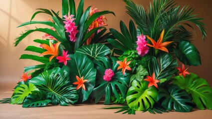 conceptual design featuring tropical plant vegetation