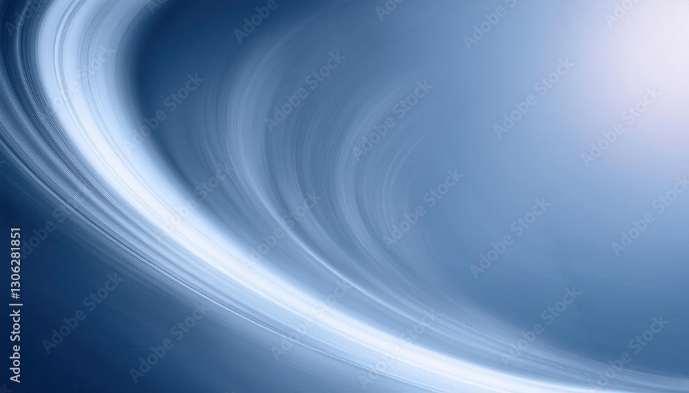 Poster abstract blue motion swirl with gradient light effect, futuristic digital wave background, modern dynamic design for technology, presentation, and creative projects

