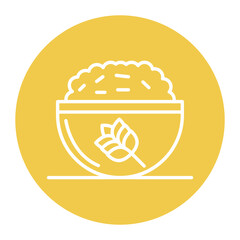 Obraz premium Carbohydrates Icon