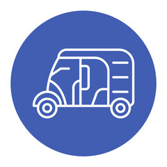 Auto Rickshaw Icon