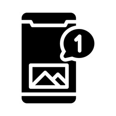 online community glyph icon