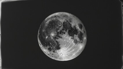 Obraz premium Moon partially obscured by shadow against a dark sky png