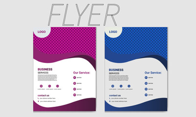 Flyer template to design, modern professinal flyer design for a company or corporate business flyer design template.