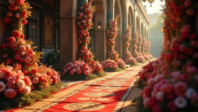 Mughal-inspired designs feature floral embellishments and clusters in fabrics.