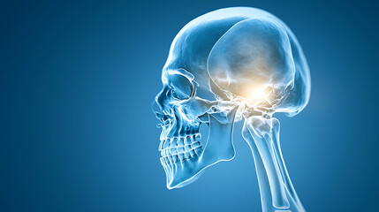 X-ray imaging of fractured femur medical facility medical illustration clinical environment side view orthopedic analysis