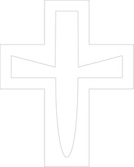 Obraz premium Cross,World The symbol of Jesus, the cross,The sign of Jesus.