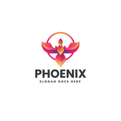 Phoenix Gradient Colorful Logo