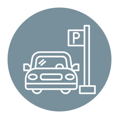Free Parking Icon