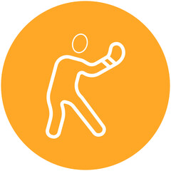 Fototapeta premium Cardio Boxing Icon