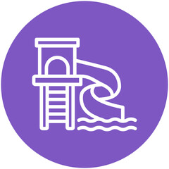 Water Slide Icon
