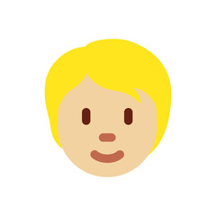 Fototapeta premium Person: Blond Hair 