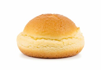 Soft and Glossy Round Bread Roll