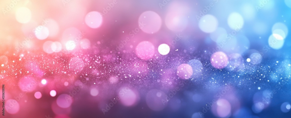 Poster vibrant abstract background with colorful bokeh lights and sparkles for creative projects and design