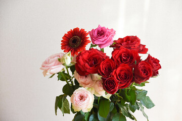 カラフルな花束