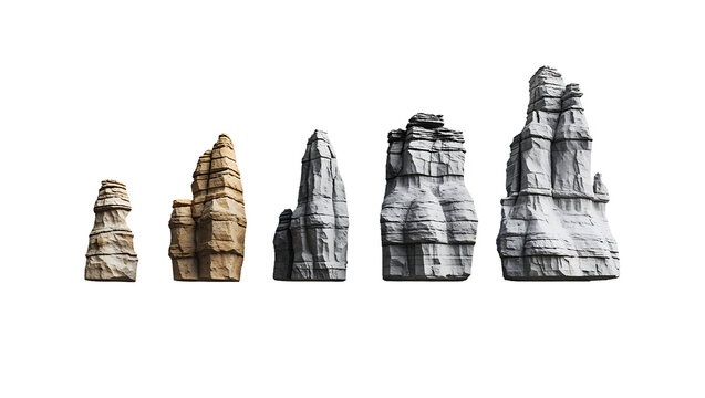 Rock formations landscape stone background PNG