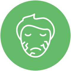 Dry Skin Icon