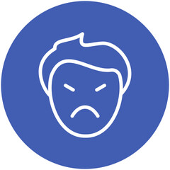 Obraz premium Negative Emotion Icon