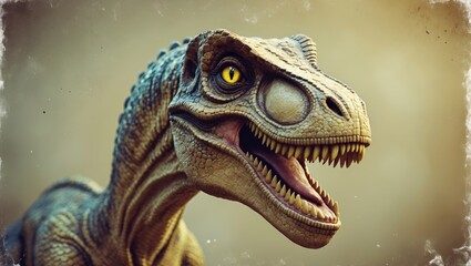3D Illustration of a Velociraptor