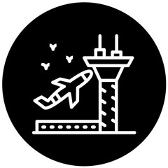 Vector Design Airport Icon Style