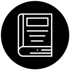Fototapeta premium Vector Design Book Icon Style