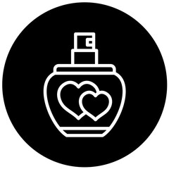 Vector Design Perfume Icon Style