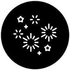 Vector Design Firework Icon Style