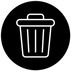 Vector Design Trash Icon Style