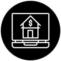 Vector Design Online Banking Icon Style