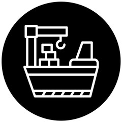 Vector Design Port Icon Style