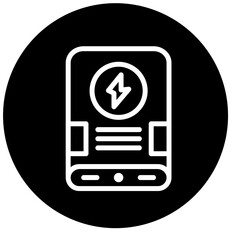 Vector Design Power Bank Icon Style