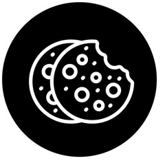 Vector Design Cookie Icon Style