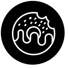 Vector Design Donut Icon Style