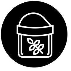 Vector Design Flour Icon Style