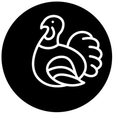 Vector Design Turkey Icon Style