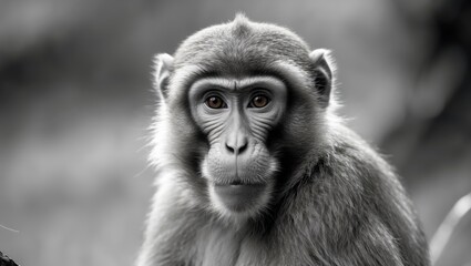 Obraz premium Starving Primate