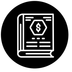 Vector Design Accounting Book Icon Style