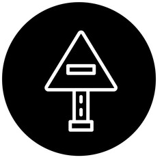 Vector Design No Entry Icon Style