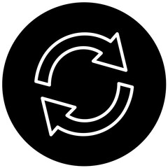 Vector Design Repeat Icon Style