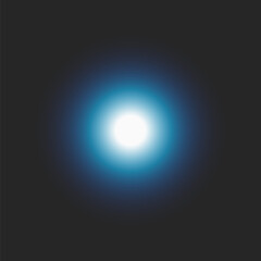 Blue light effect clipart vector