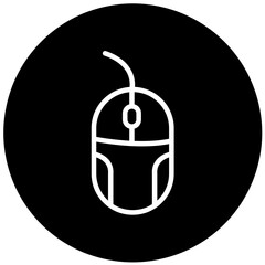 Mouse Vector Design Icon Style