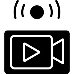 Live Streaming Icon