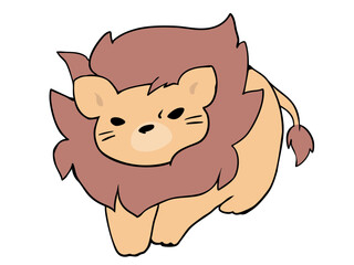 まるっこい ライオン