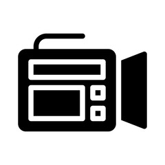 video glyph icon